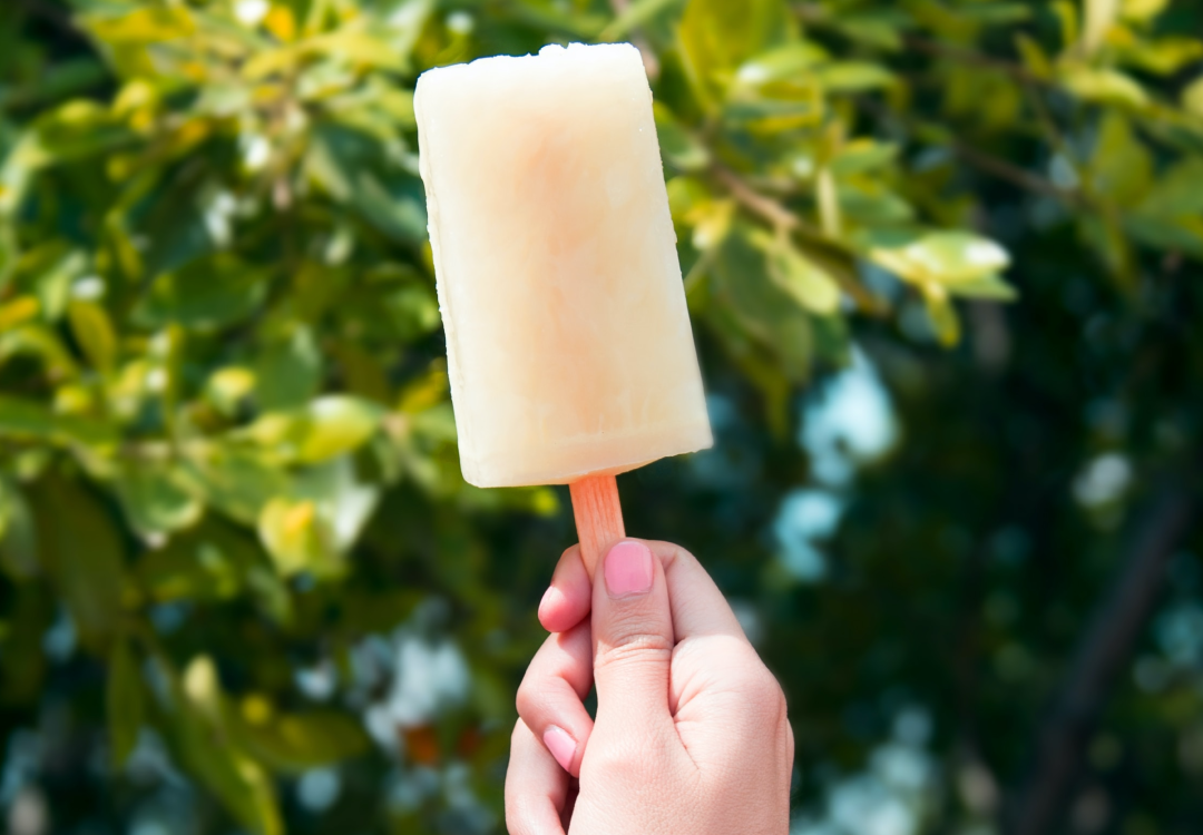 how to make ice lollies with fruit juice